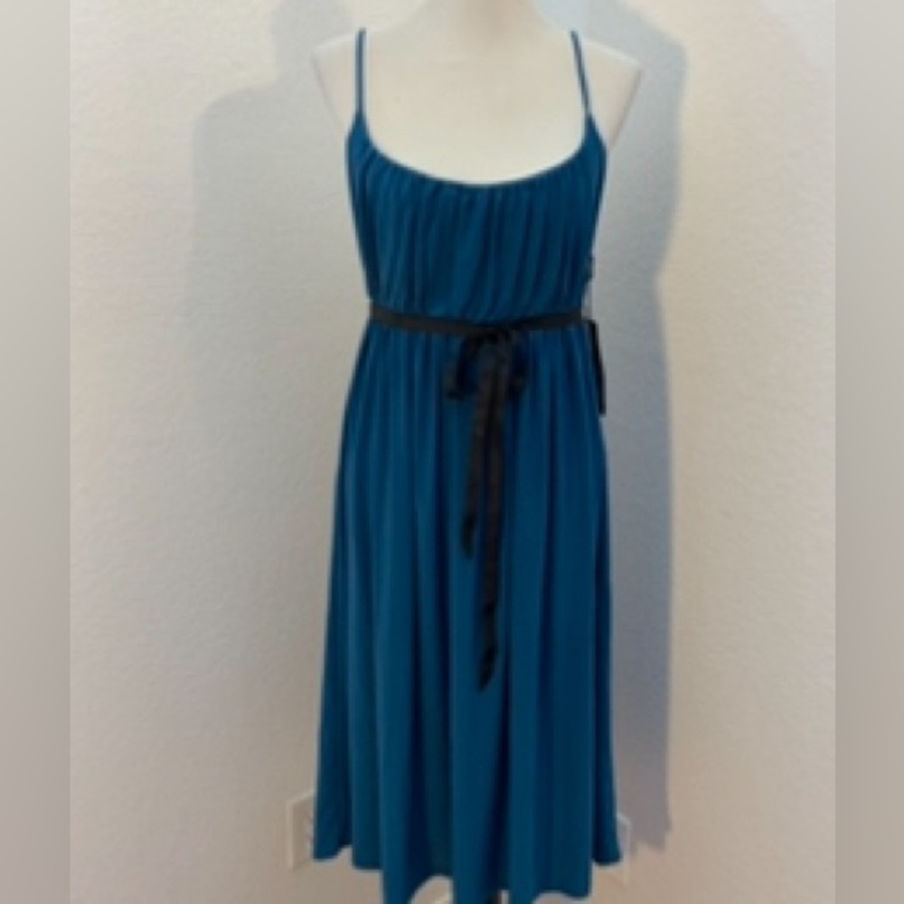 NWT Y2K Daisy Fuentes Blue Teal Dress - Size Large